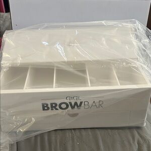 GiGi Brow Bar White Organizer